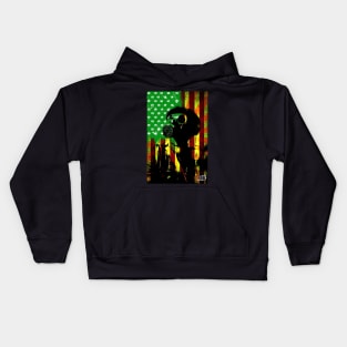 Gas Mask Series - American Greed Kids Hoodie